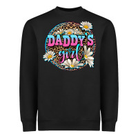 Black daddy's girl Heavyweight Sweatshirt - AdoDesignShop
