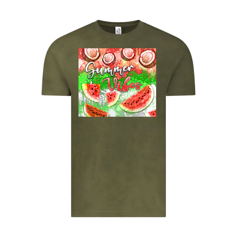 Watermelon And Coconut Summer 20oz Skinny Tumbler Vintage Tee by FaDigitalArtStudio | Teevron