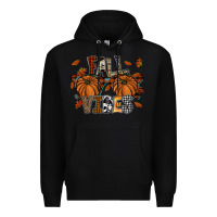 Black fall vibes Premium Hoodie - SublimationCraftShop