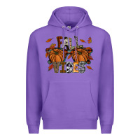 Purple fall vibes Premium Hoodie - SublimationCraftShop