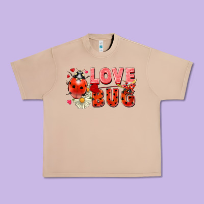 Love Bug Urban Heavy Tee Designed By Fadigitalartstudio