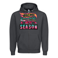 Smoke racing it's my favorite season sport car Zipper Hoodie - AdoDesignShop