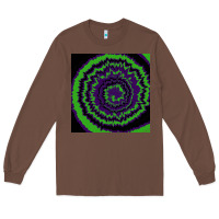 Chestnut halloween tie dye pattern black Long Sleeve Tee - RanaPortraitStore