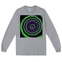 Heather Grey halloween tie dye pattern black Long Sleeve Tee - RanaPortraitStore