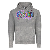 Cloud Rock easter with leopard Vintage Hoodie - FaDigitalArtStudio