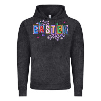 Vintage Black easter with leopard Vintage Hoodie - FaDigitalArtStudio