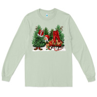 Matcha christmas santa Long Sleeve Tee - FaDigitalArtStudio