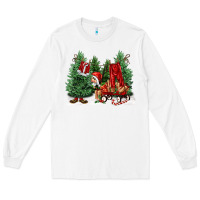 White christmas santa Long Sleeve Tee - FaDigitalArtStudio