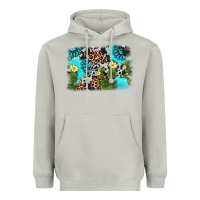 Moon Dust cactus gemstone background Heavyweight Hoodie - AdoDesignShop
