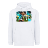 White cactus gemstone background Heavyweight Hoodie - AdoDesignShop