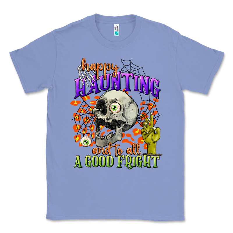 Happy Haunting And To All A Good Fright Classic Tee by CowGirlArtShop | Teevron