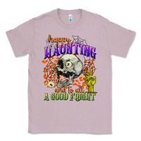 Lilac happy haunting and to all a good fright Classic Tee - CowGirlArtShop