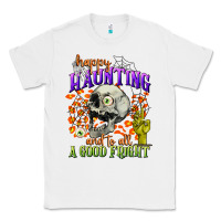 White happy haunting and to all a good fright Classic Tee - CowGirlArtShop