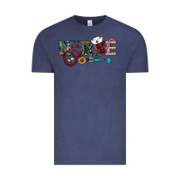 Vintage Denim christmas nurse Vintage Tee - RanaPortraitStore