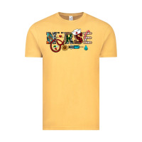 Vintage Mustard christmas nurse Vintage Tee - RanaPortraitStore