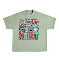 Oil Green Easter gnomes on the hunt Urban Heavy Tee - OliviaCreatesArt