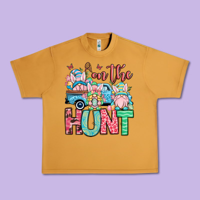 Easter Gnomes On The Hunt Urban Heavy Tee Designed By Oliviacreatesart