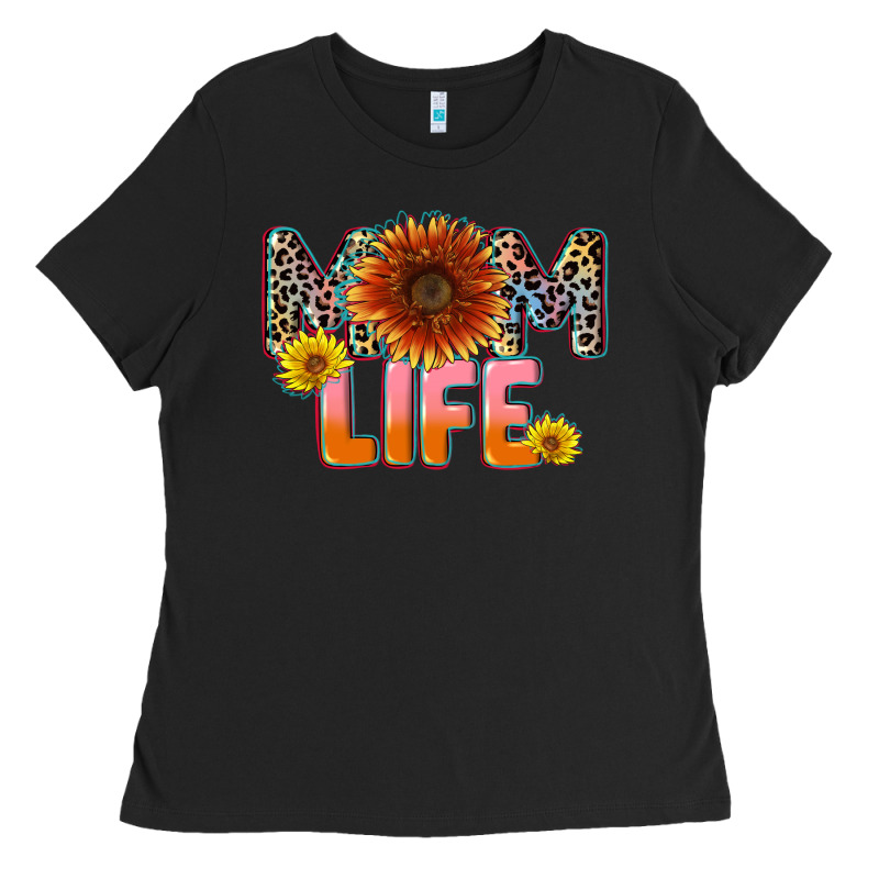 Mom Life Mother's Day Ladies Tee by CowGirlArtShop | Teevron