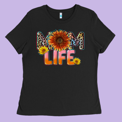 Mom Life Mother's Day Ladies Tee Designed By Cowgirlartshop