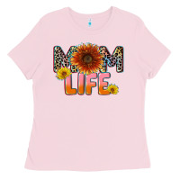 Bubblegum Pink Mom life Mother's Day Ladies Tee - CowGirlArtShop