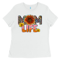 White Mom life Mother's Day Ladies Tee - CowGirlArtShop