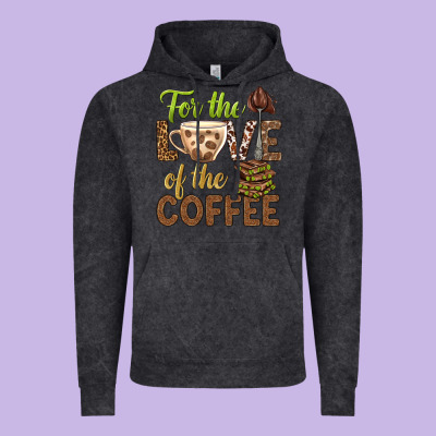 For The Love Of The Coffee Bbs Vintage Hoodie Designed By Bundleandbundleshop