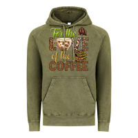 Vintage Olive for the love of the coffee bbs Vintage Hoodie - BundleAndBundleShop