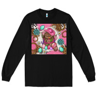 Black Cowboy Bunny Easter Tumbler Long Sleeve Tee - BundleAndBundleShop