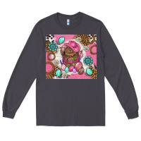 Smoke Cowboy Bunny Easter Tumbler Long Sleeve Tee - BundleAndBundleShop