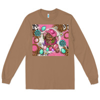 Toasted Coconut Cowboy Bunny Easter Tumbler Long Sleeve Tee - BundleAndBundleShop
