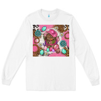 White Cowboy Bunny Easter Tumbler Long Sleeve Tee - BundleAndBundleShop