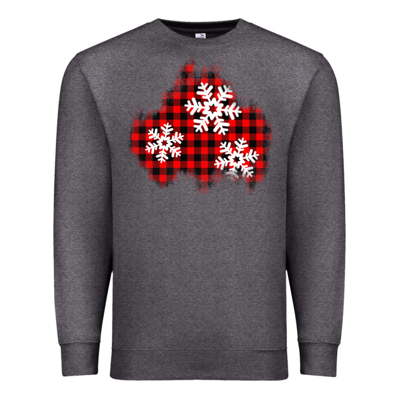 Christmas Snowflakes Patch Premium Sweatshirt by AdoDesignShop | Teevron