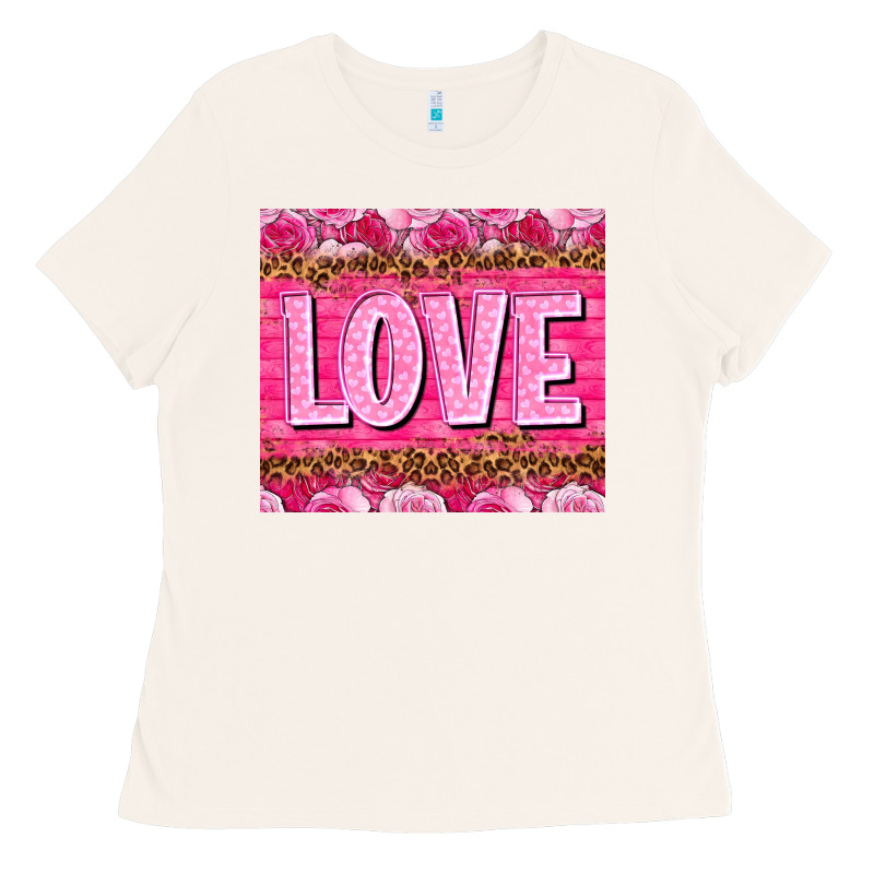 Love Valentine's Day Tumbler Ladies Tee by HowdyJamesFarm | Teevron