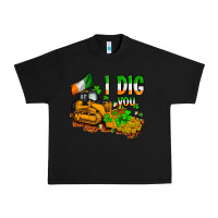Black I dig you St. Patrick's Urban Heavy Tee - OliviaCreatesArt