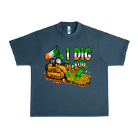 Midnight Navy I dig you St. Patrick's Urban Heavy Tee - OliviaCreatesArt