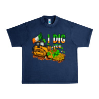 Navy I dig you St. Patrick's Urban Heavy Tee - OliviaCreatesArt
