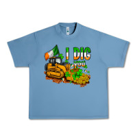 Pebble Blue I dig you St. Patrick's Urban Heavy Tee - OliviaCreatesArt