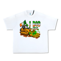 White I dig you St. Patrick's Urban Heavy Tee - OliviaCreatesArt