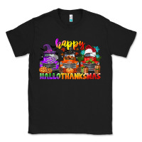 Black happy hallothanksmas truck Classic Tee - CowGirlArtShop