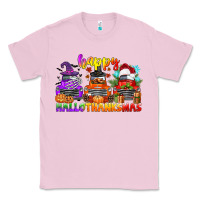 Bubblegum Pink happy hallothanksmas truck Classic Tee - CowGirlArtShop