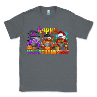 Charcoal Heather happy hallothanksmas truck Classic Tee - CowGirlArtShop