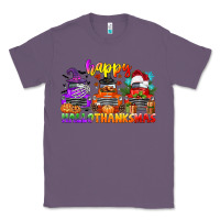 Lavender happy hallothanksmas truck Classic Tee - CowGirlArtShop