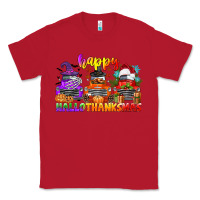 Red happy hallothanksmas truck Classic Tee - CowGirlArtShop