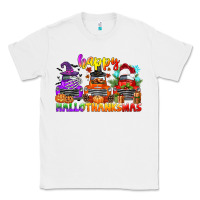 White happy hallothanksmas truck Classic Tee - CowGirlArtShop