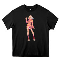 Black colorful girl Heavy Core Tee - TumblerDesignByShophia