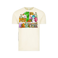 Vintage Arctic Easter Day My first Easter with eggs and rabbits Vintage Tee - OliviaCreatesArt