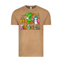 Easter Day My First Easter With Eggs And Rabbits Vintage Tee | Teevron