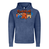 Vintage Denim basketball mom Vintage Hoodie - FaDigitalArtStudio