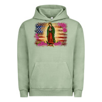 Pigment Oil Green america our lady of guadalupe Urban Hoodie - JahusDesignShop
