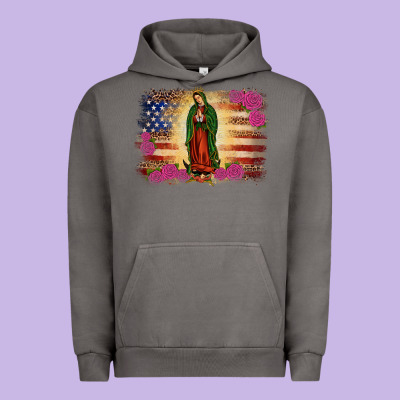 America Our Lady Of Guadalupe Urban Hoodie Designed By Jahusdesignshop